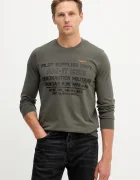 Aeronautica Militare Памучна блуза с дълги ръкави