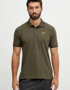 Aeronautica Militare Памучна тениска с яка