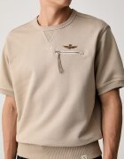 Aeronautica Militare суичър мъжки от памук бежов FE2103UF00679