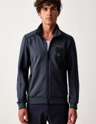 Aeronautica Militare суичър с цип мъжки с вискоза син FE2138UF00691