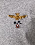 Aeronautica Militare тениска мъжка от памук сива TS1580UJ00372