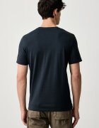 Aeronautica Militare тениска мъжка от памук тъмносиня TS2582UJ00750