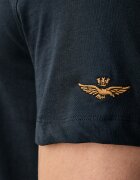 Aeronautica Militare тениска мъжка от памук тъмносиня TS2582UJ00750
