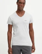 Aeronautica Militare Тениска в сиво с изчистен дизайн AM1UTI004