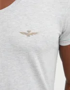 Aeronautica Militare Тениска в сиво с изчистен дизайн AM1UTI004