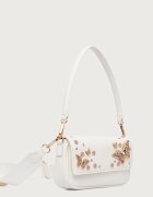 Aldo чанта crossbody дамска от имитация на кожа LUNABLOOM бежова 14438158