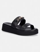 Aldo Чехли HALAMAEVER в черно с платформа 14190635