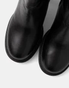 Aldo Кожени ботуши CURCULIOS в черно с дебел ток 14114970