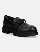 Aldo Мокасини THEATRIC в черно с платформа 14190476