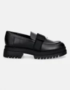 Aldo Мокасини THEATRIC в черно с платформа 14190476