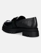 Aldo Мокасини THEATRIC в черно с платформа 14190476