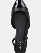 Aldo Обувки с дебел ток CLEMENTINNE в черно с дебел ток с отворена пета 13773279