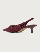 Aldo обувки с ток AZARO бордо 14505953