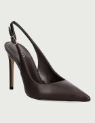 Aldo обувки с ток от кожа STESSYSLING кафяви 14089958