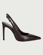 Aldo обувки с ток от кожа STESSYSLING кафяви 14089958