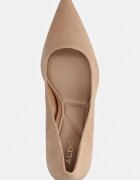 Aldo обувки с ток от велур VERONE бежови 14296284 Pillow Walk