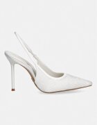Aldo обувки с ток PEARLESCENT бели 14296114 Pillow Walk