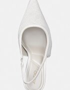 Aldo обувки с ток PEARLESCENT бели 14296114 Pillow Walk