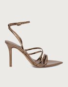 Aldo сандали с тънък ток SOLANIA златни 14405378