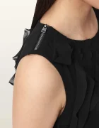 AllSaints асиметрична рокля ANGIE DRESS черна W001DF