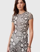 AllSaints Блуза ELLIE с десен W064JC