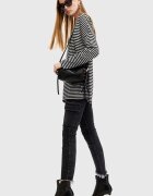 AllSaints Блуза RITA STRIPE TEE в бяло с десен W003JY