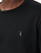 AllSaints блуза с дълги ръкави мъжка от памук BRACE черна M033JB