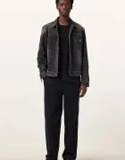 AllSaints блуза с дълги ръкави мъжка от памук BRACE черна M033JB