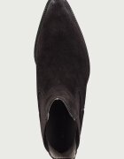 AllSaints боти челси с нисък ток дамски от кожа Carter Suede Chelsea кафяви W093FF