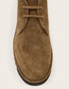 AllSaints боти мъжки от кожа Slix Chukka Boot кафяви M052FE