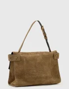 AllSaints Чанта от набук URSA в жълто W096XE