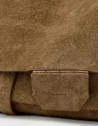 AllSaints Чанта от набук URSA в жълто W096XE
