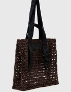 AllSaints чанта tote дамска LULLAH кафява W416XE
