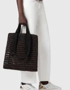 AllSaints чанта tote дамска LULLAH кафява W416XE