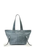 AllSaints дамски от кожа JEAN син W130XE