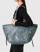 AllSaints дамски от кожа JEAN син W130XE