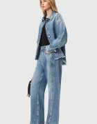 AllSaints дънки barrel дамски FRANKIE сини W055EE
