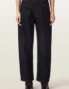 AllSaints дънки barrel дамски SADIE тъмносини W030EF