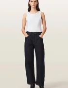 AllSaints дънки barrel дамски SADIE тъмносини W030EF