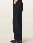 AllSaints дънки barrel дамски SADIE тъмносини W030EF
