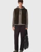 AllSaints Елек OTIS в зелено преходен модел M063OD
