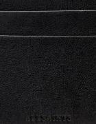 AllSaints калъф за карти от кожа CLYMER CARDHOLDER черен M096XF