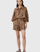 AllSaints Къс панталон с коприна CHARLI