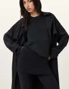AllSaints Клин RAFFI в черно с изчистен дизайн W079TD