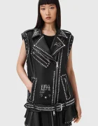 AllSaints Кожен елек BILLIE