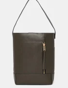 AllSaints Кожена чанта ALBA HOBO