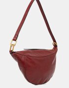 AllSaints Кожена чанта LUNA в червено W139XE