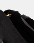 AllSaints Кожена чанта URSA в черно W522XC