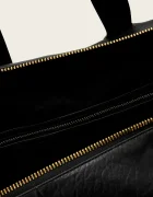 AllSaints Кожена чанта в черно W512XD