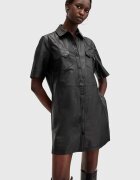 AllSaints Кожена рокля ROCK DRESS
